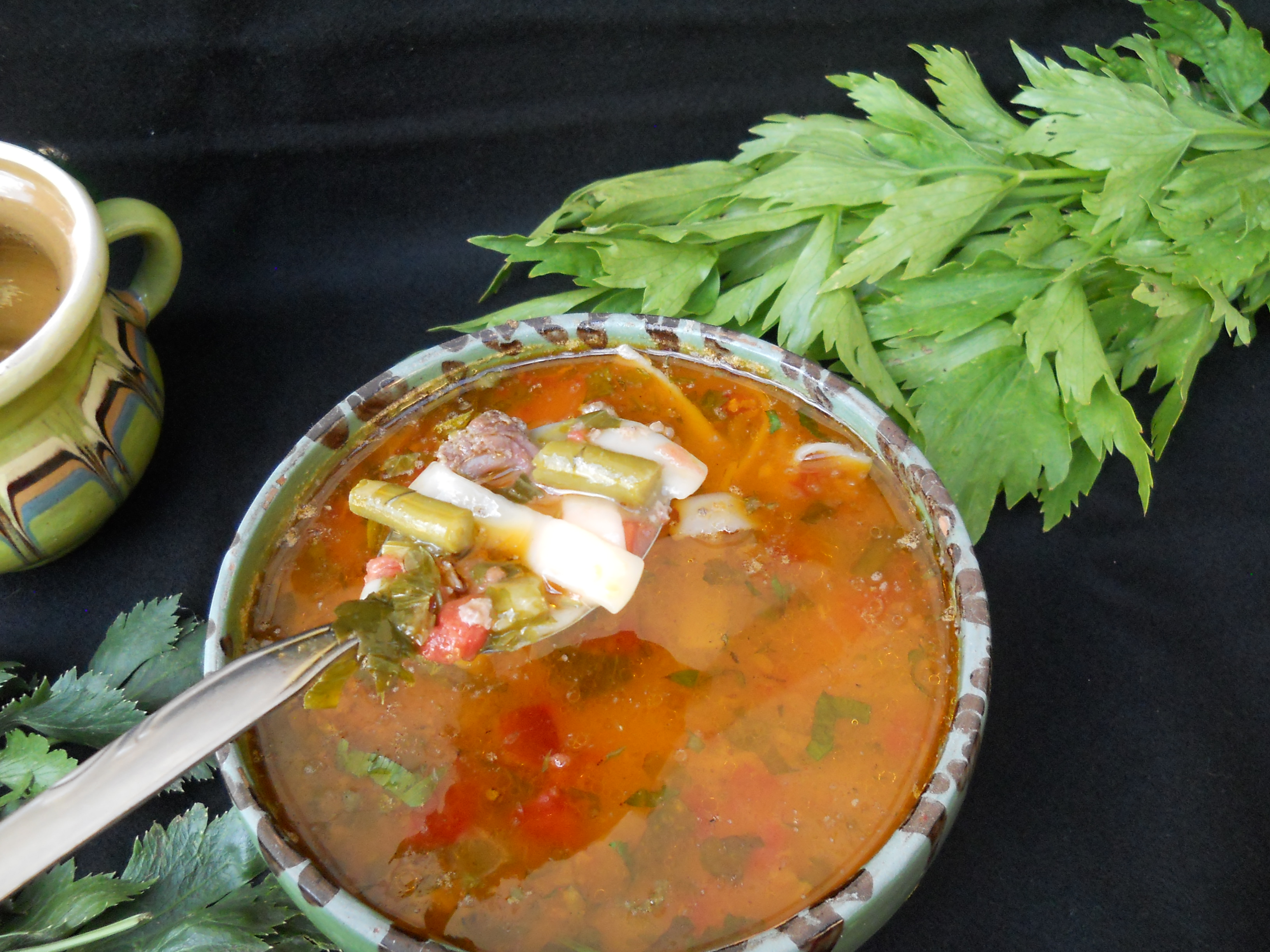Ciorba taraneasca de porc