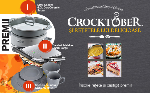 CONCURS - Crocktober si rețetele lui delicioase