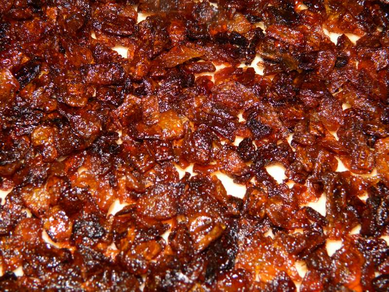 Fasole mixata cu ceapa caramelizata