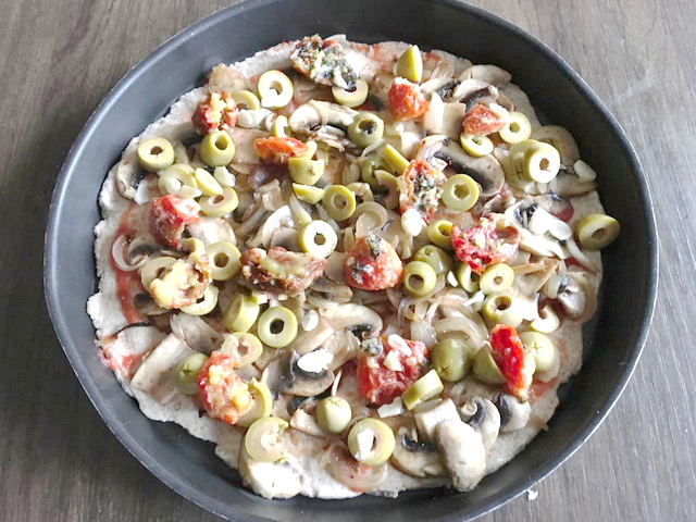 Pizza vegetariana