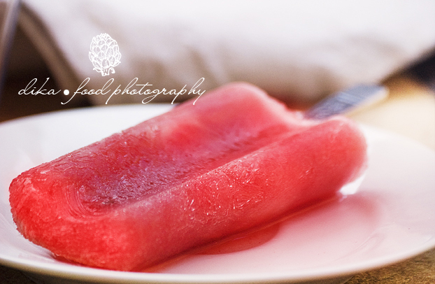 Popsicles din Pepene Roşu