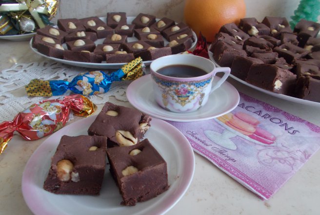 Ciocolata de casa, cu alune de padure