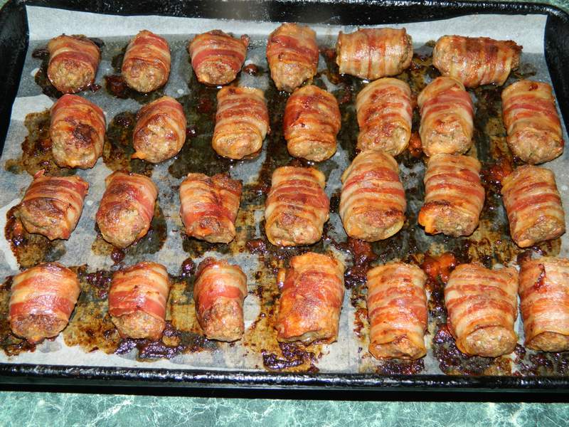 Chiftele in bacon