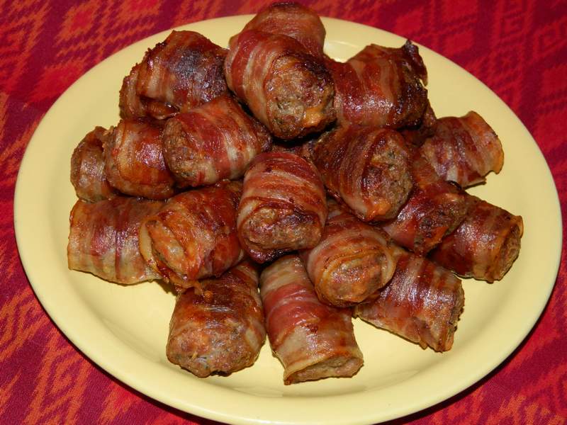 Chiftele in bacon