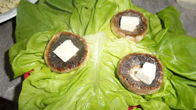 Ciuperci brune cu tofu si cus-cus