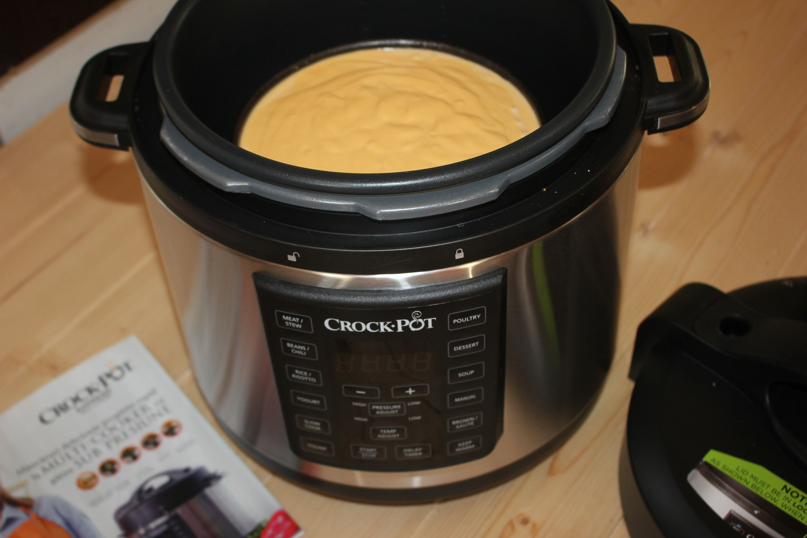 Cheesecake cu dovleac si rom la Multicookerul Crock-Pot Express cu gatire sub presiune