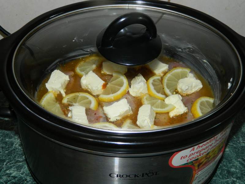 Pui cu lamaie si unt la slow cooker Crock-Pot