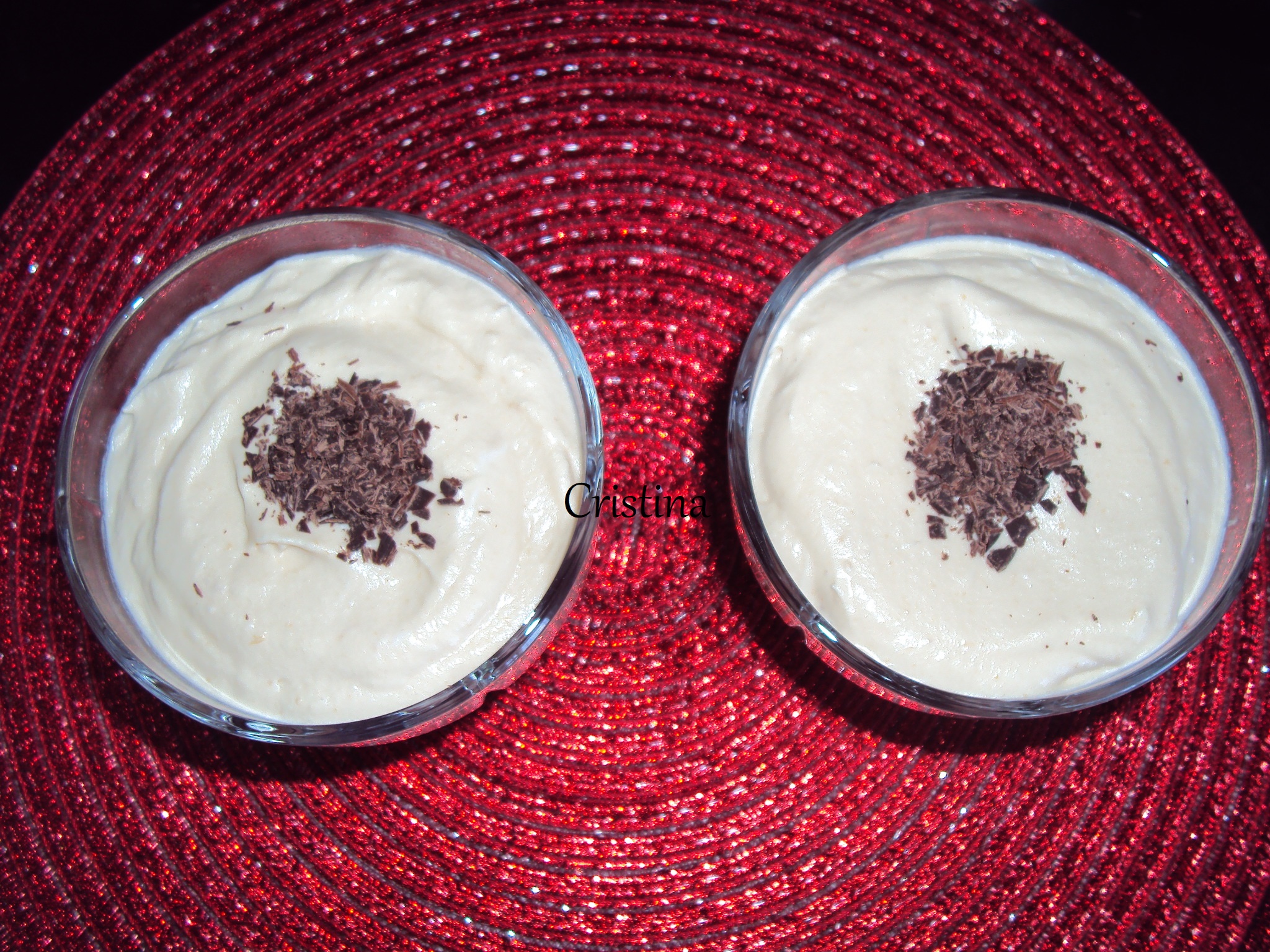 Desert mousse de caramel