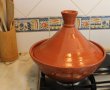 Tajine de pui cu prune si caise uscate-5