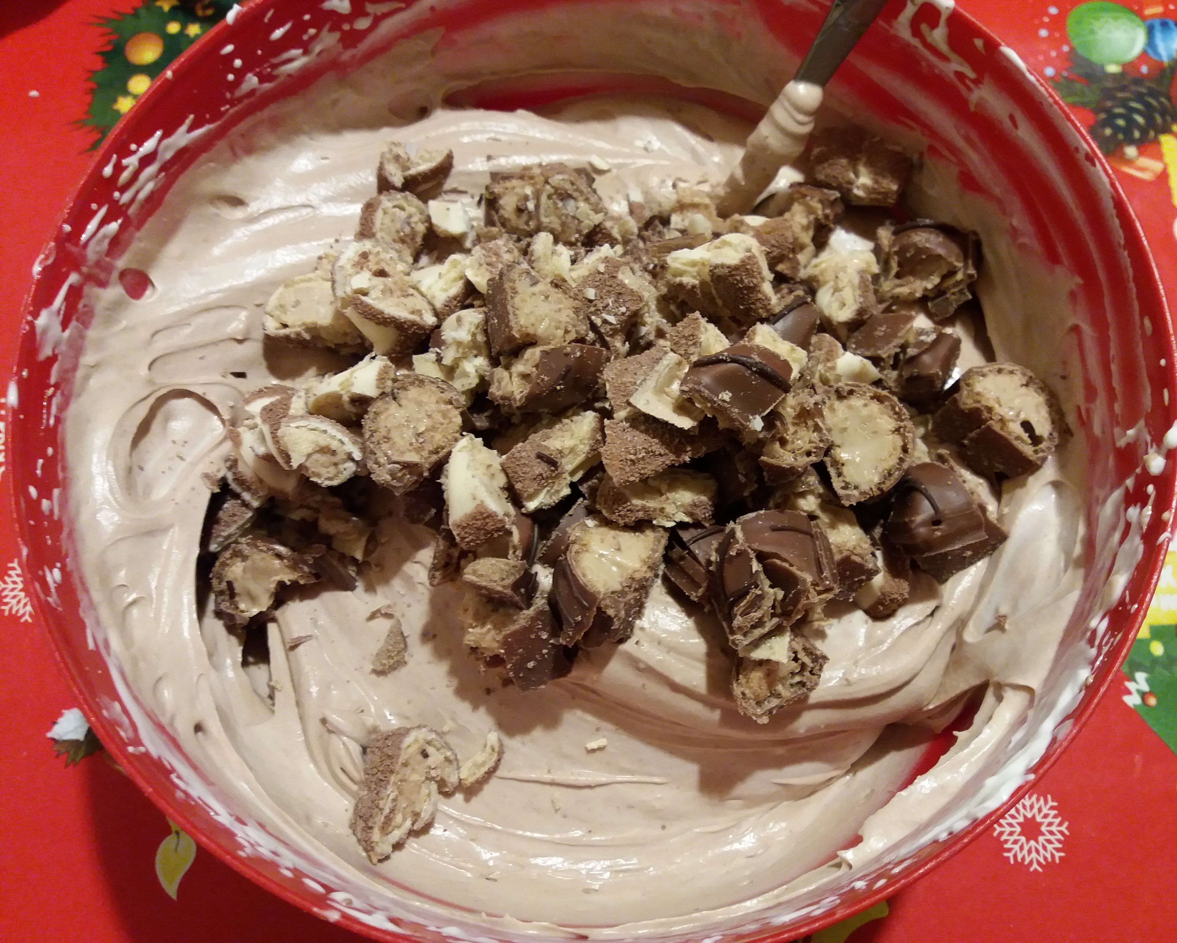 Desert cheesecake Kinder Bueno