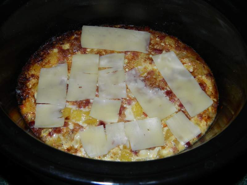 Tortilla cu bacon la slow cooker Crock-Pot