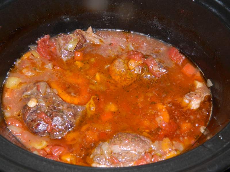 Osso buco la slow cooker Crock-Pot