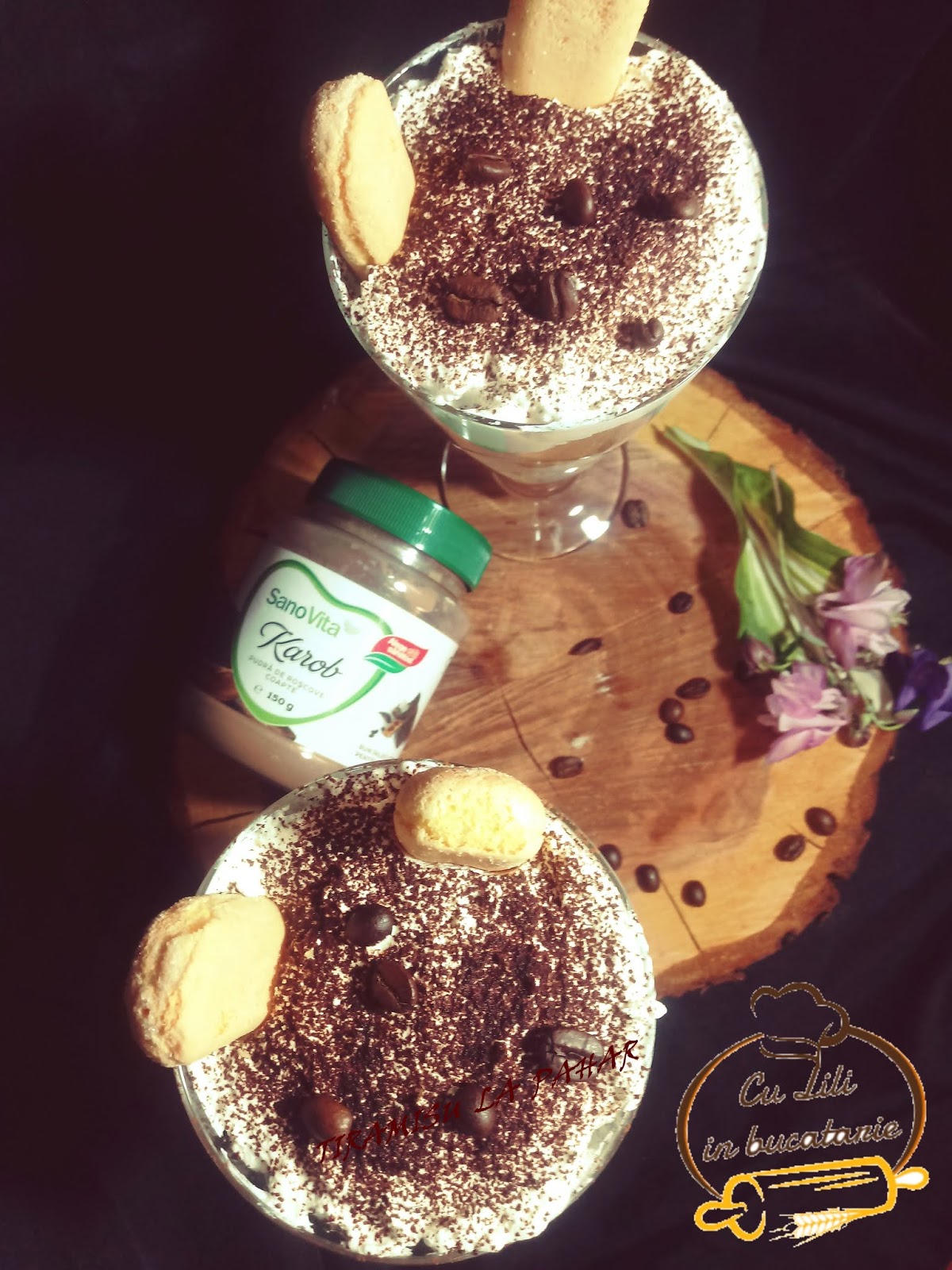 Desert Tiramisu la pahar