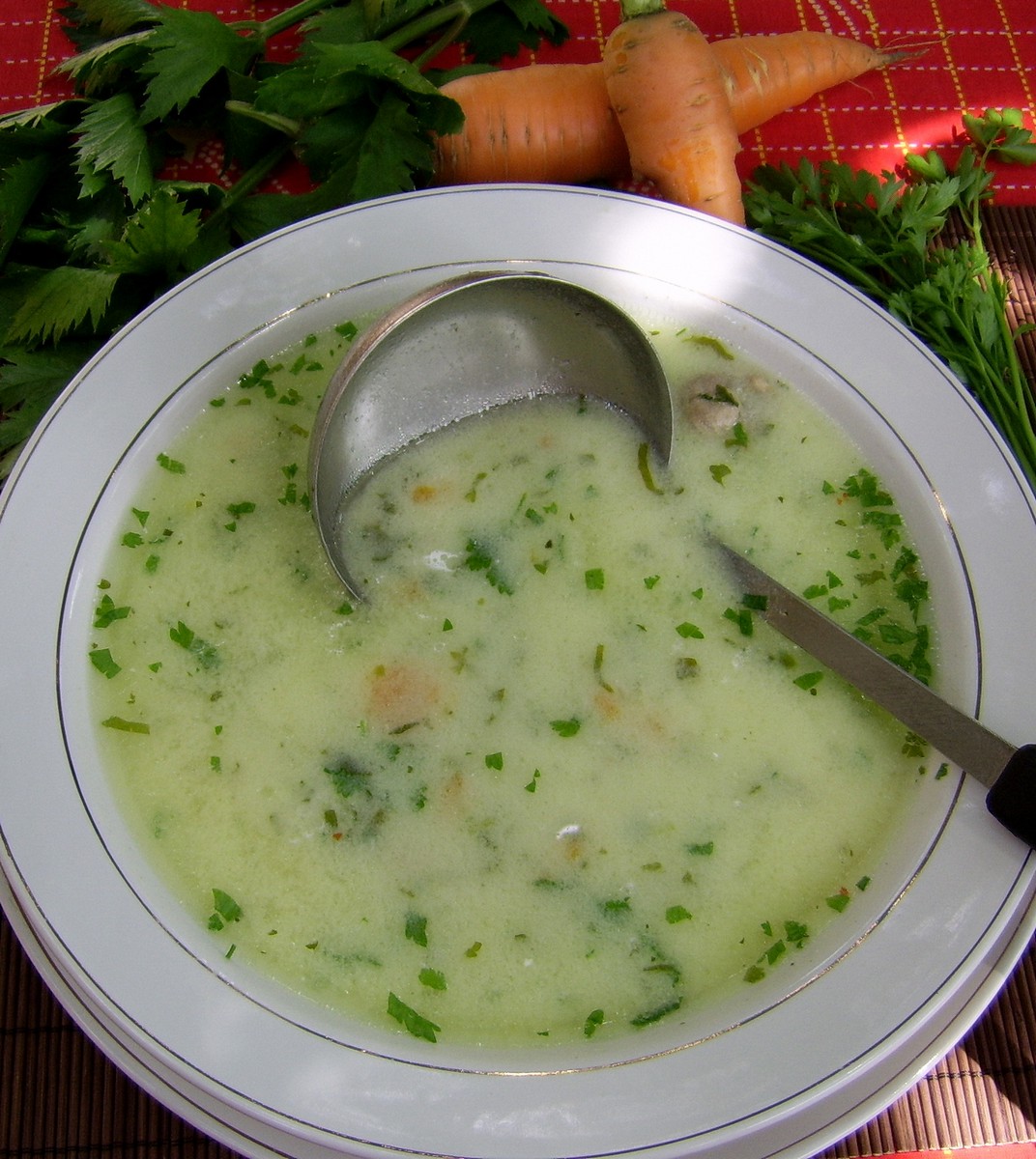 Ciorba de pipote a la grec