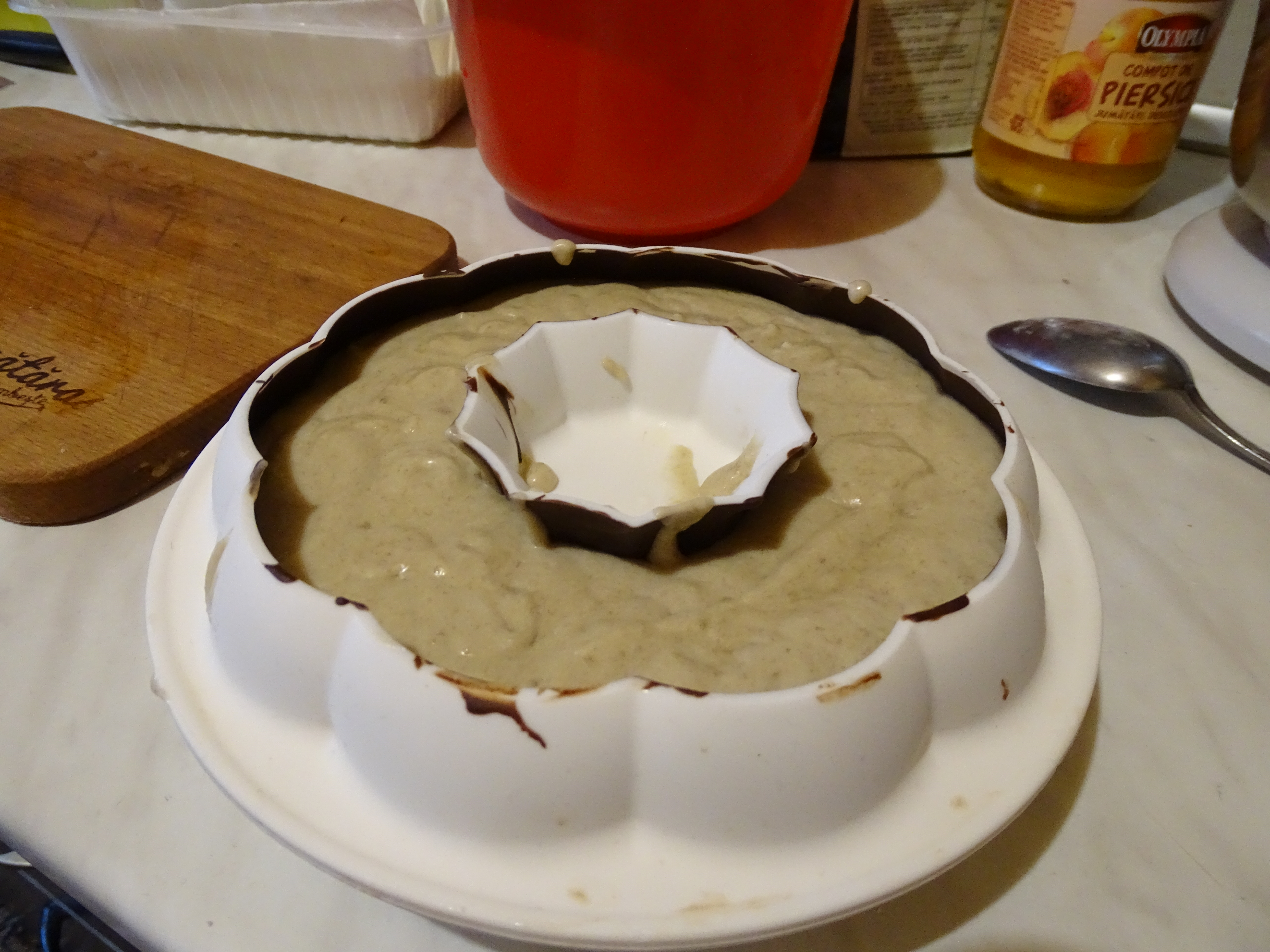 Desert tort cu mousse de banane