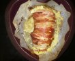 Piept de pui umplut cu branzeturi si invelit in bacon-5