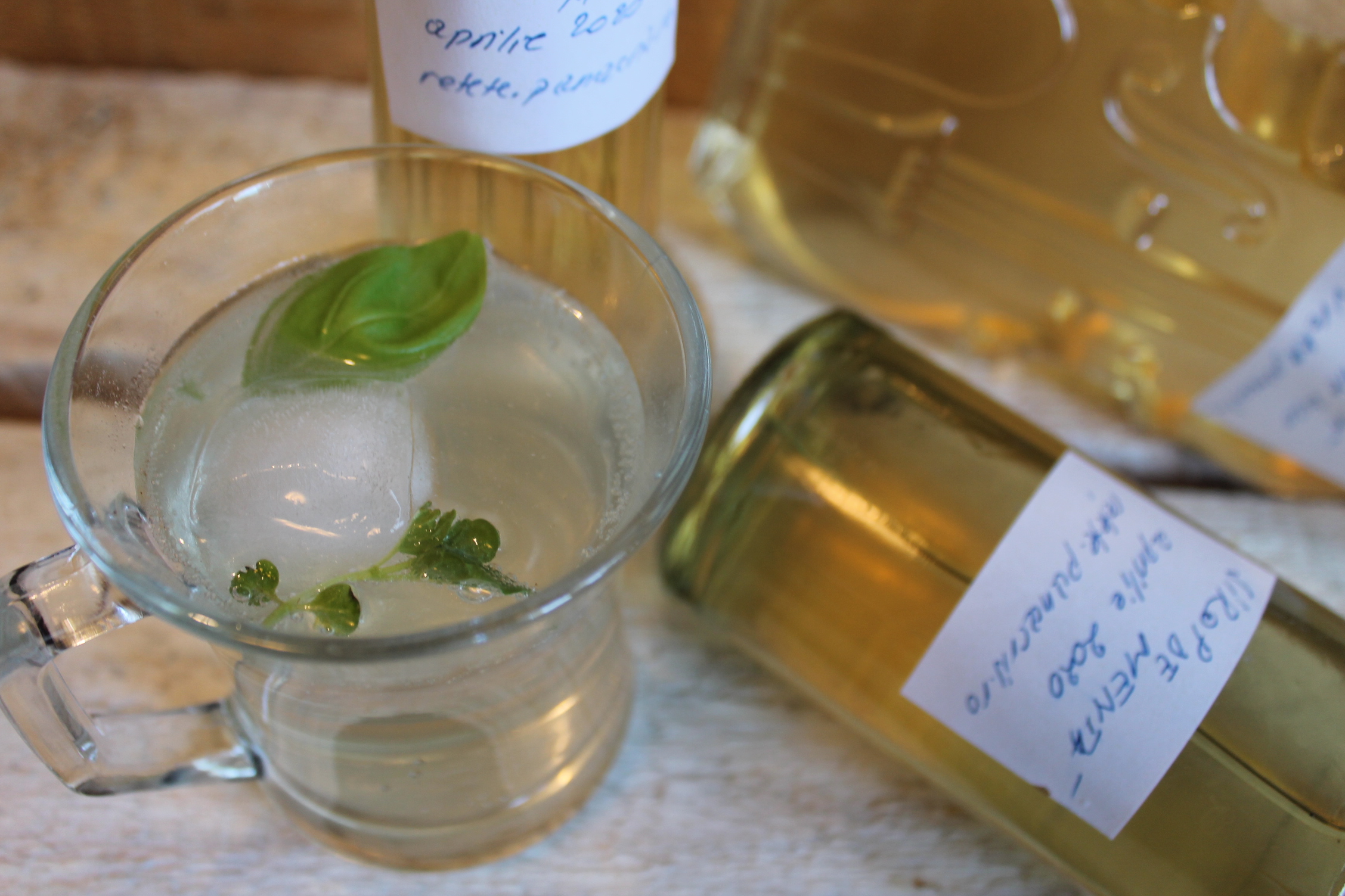 Sirop din frunze de menta, varianta a II-a