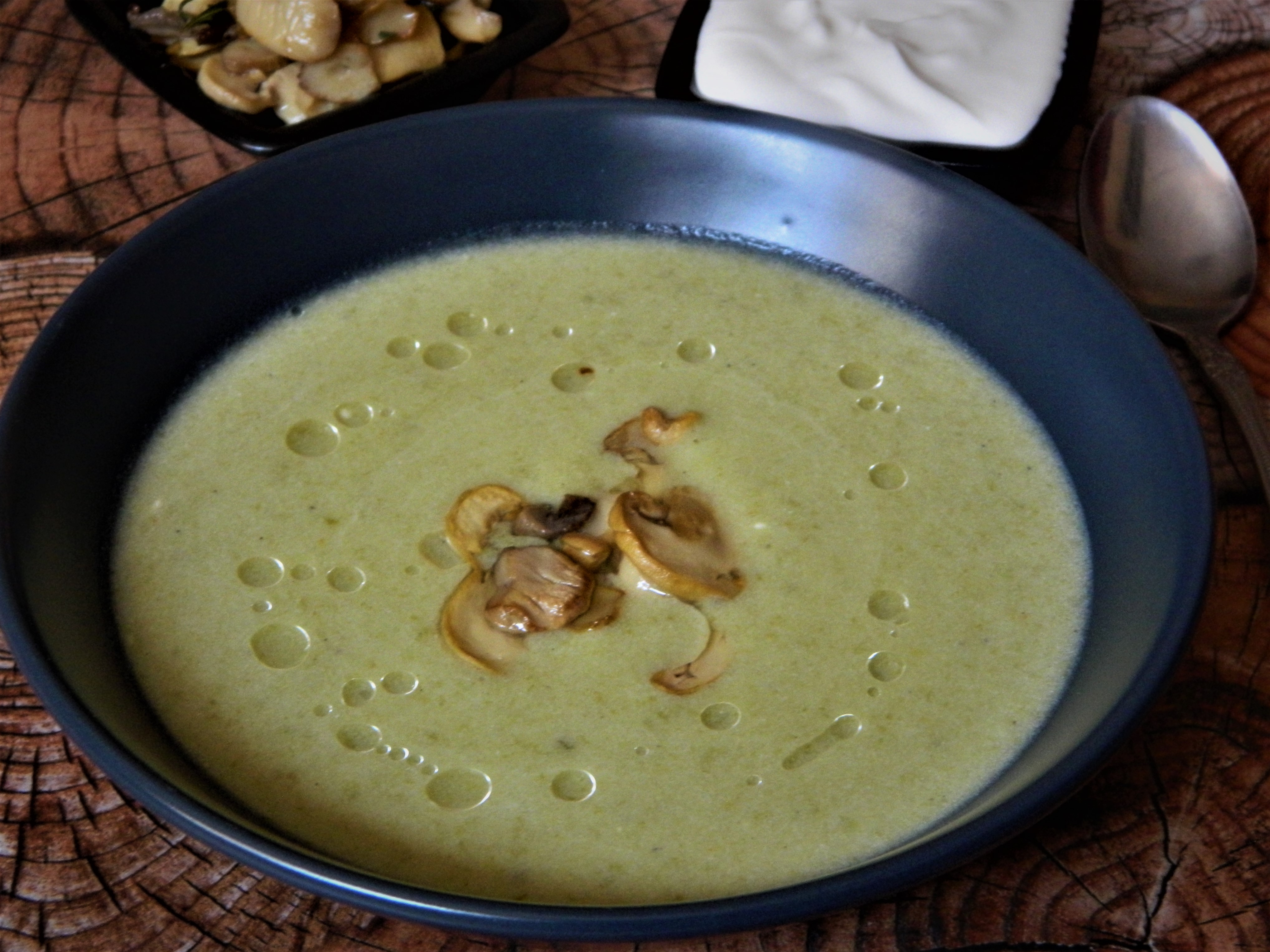 Supa crema de fasole verde