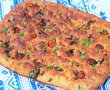 Foccacia cu cherry, usturoi verde si ierburi italiene-0