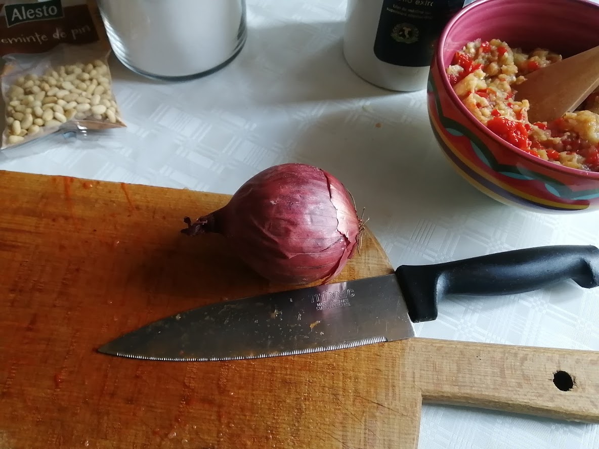 Salata de vinete si ardei kapia