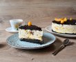 Desert cheesecake cu caise si oreo-11