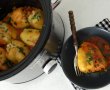 Ardei umpluti cu orez, in sos de rosii la slow cooker Crock Pot-5