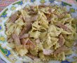 Farfalle cu sunca, in sos pesto-8