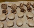 Desert macarons cu nuca, ciocolata si rom-8