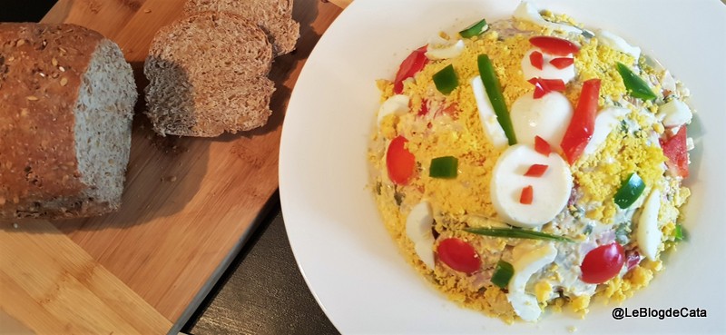 Salata ruseasca cu conopida proaspata