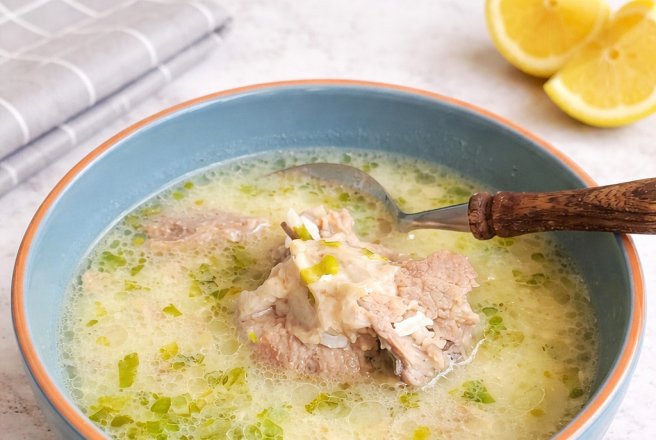 Ciorba greceasca de miel