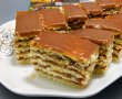 Desert prajitura cu foi fragede si ciocolata-4