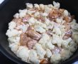 Conopida cu carne de pui, gratinate la cuptor-3