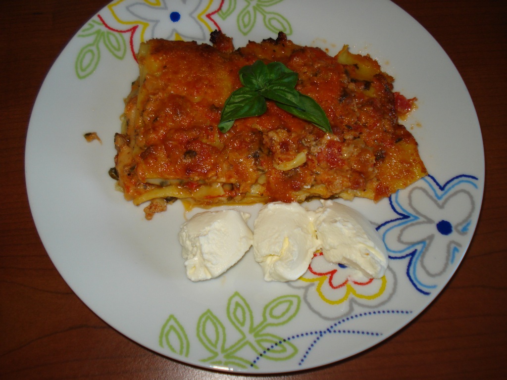 Lasagna cu carne tocata