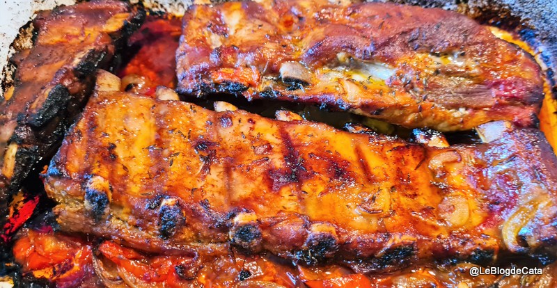 Scarita de porc/ Ribs la cuptor