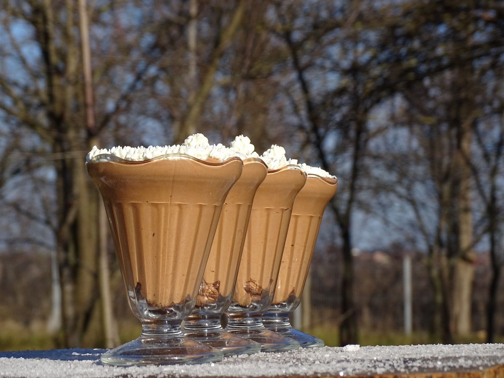 Reteta de mousse au chocolat cu Irish cream liqueur