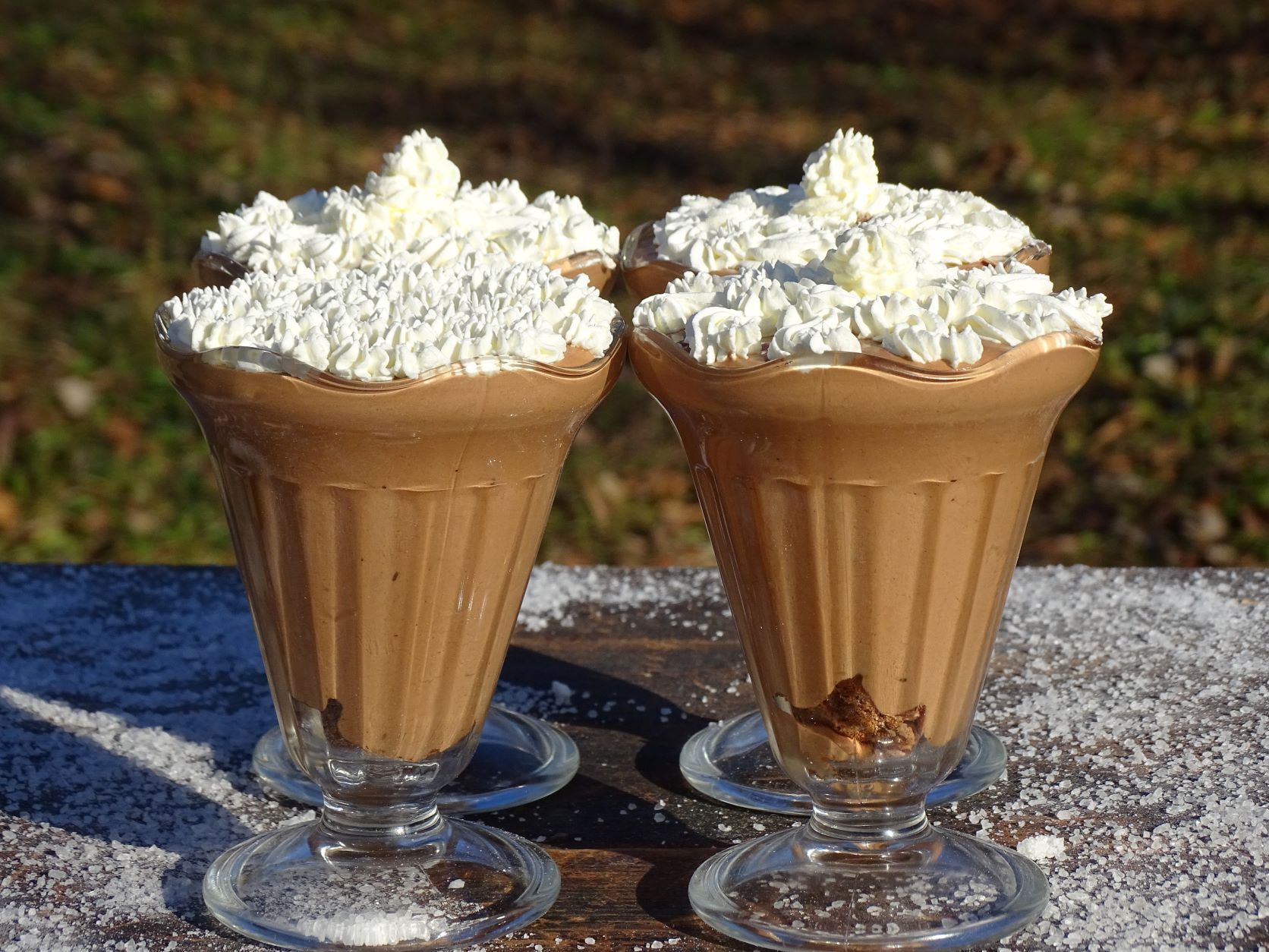 Reteta de mousse au chocolat cu Irish cream liqueur