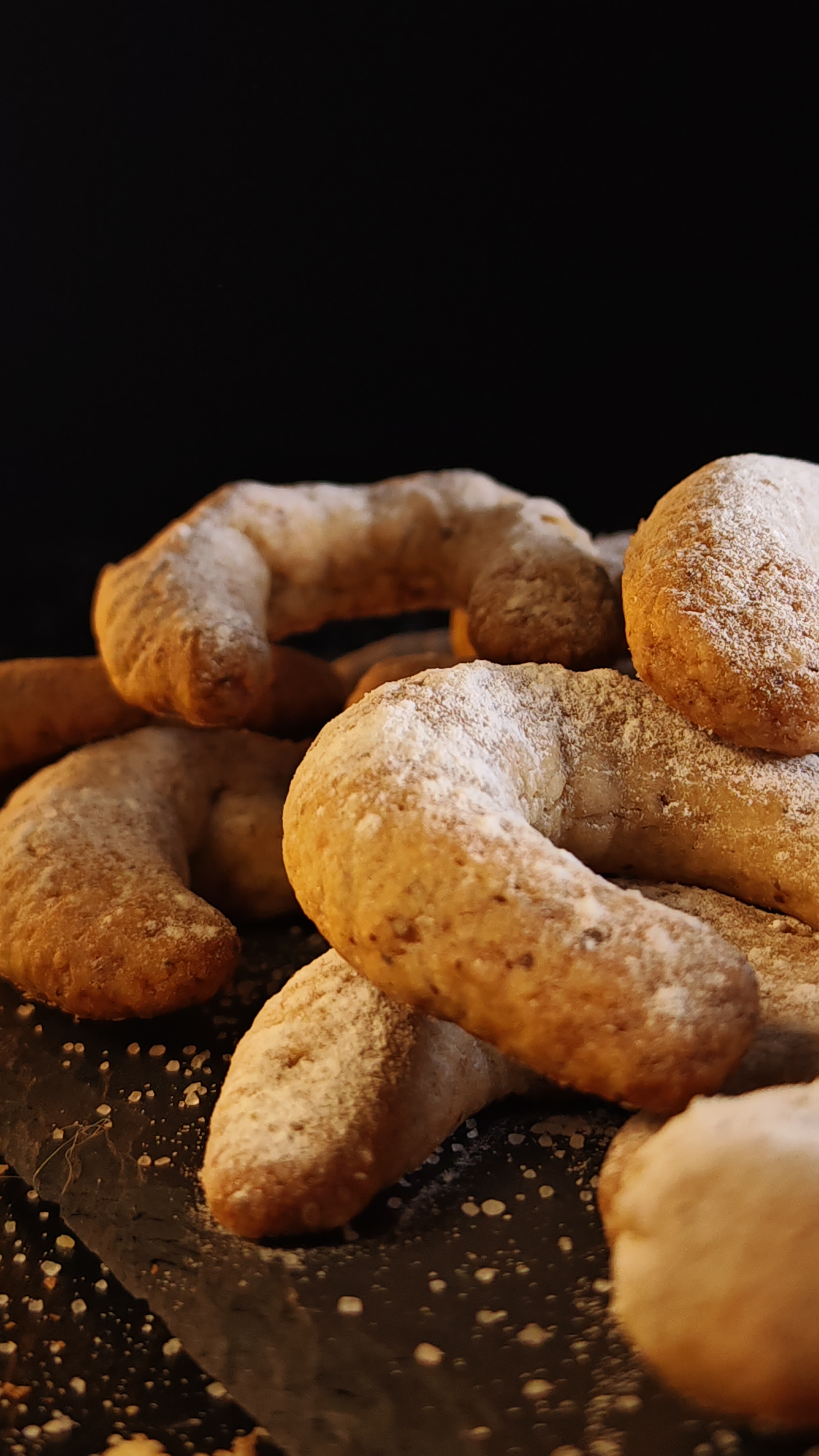 Biscuiți de post cu nucă - Fragezi și gustoși