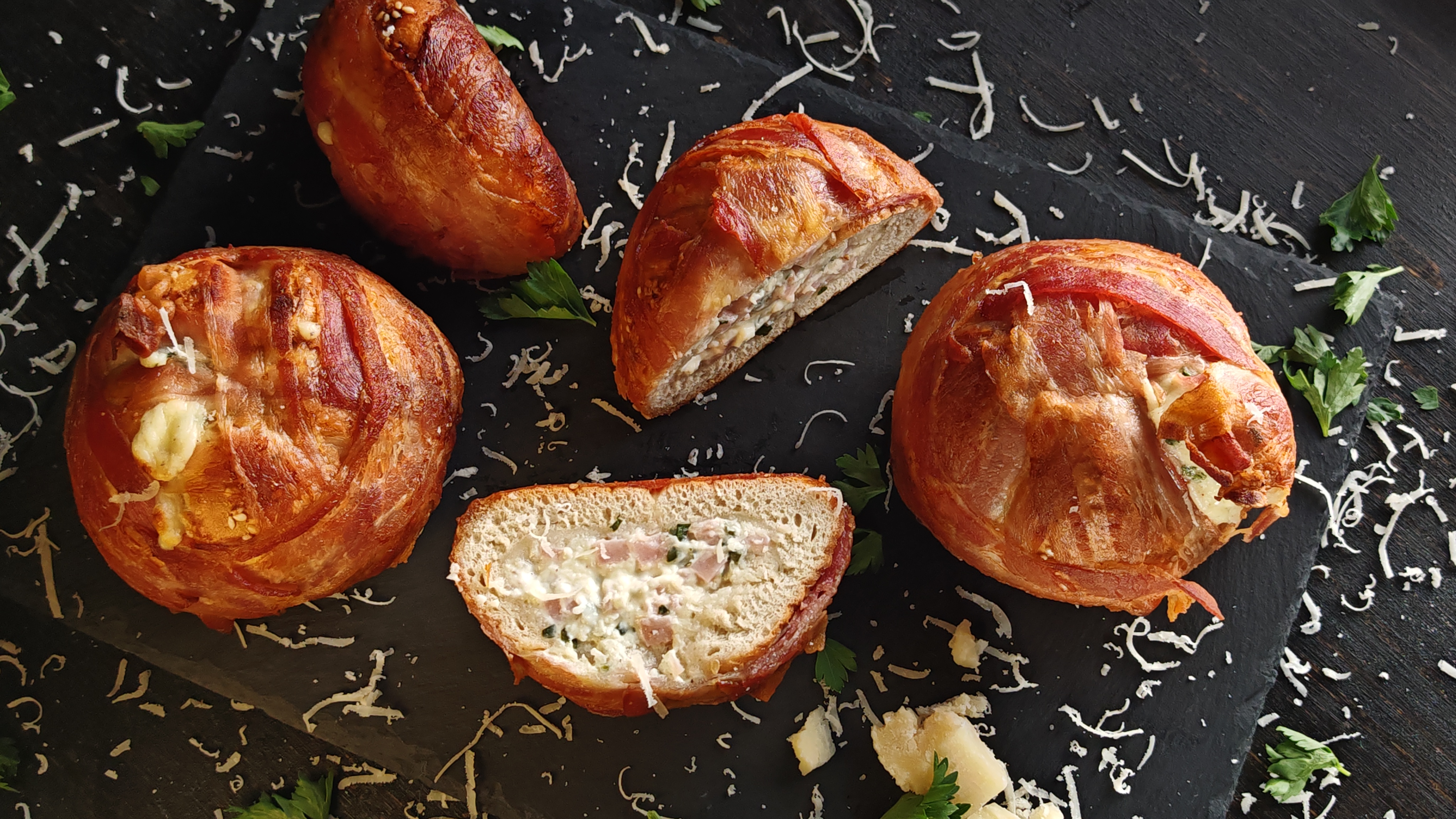 Sendvișuri reinterpretate la cuptor - Super gustoase și ușor de făcut