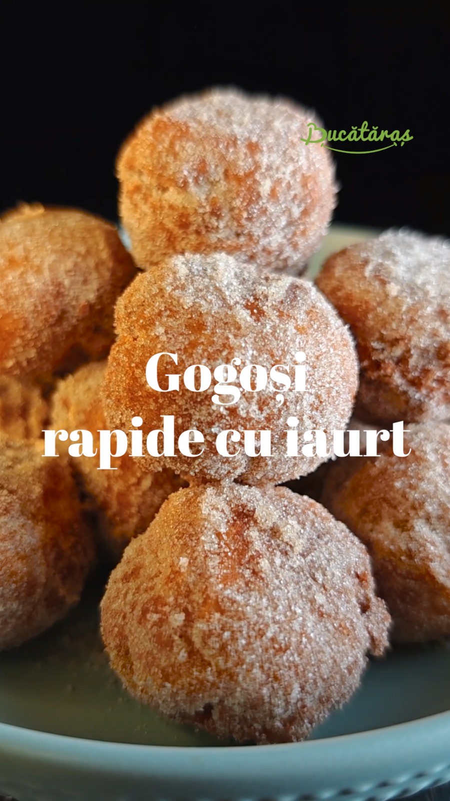 Gogoși rapide cu iaurt - Delicioase și aromate
