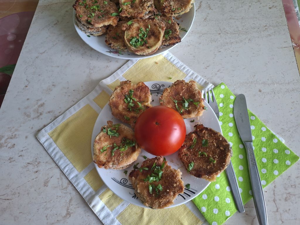 Cordon bleu de vinete, dovlecei si zucchini – Reteta simpla, rapida si gustoasa