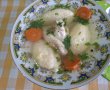 Supa de pui cu galuste de gris – ca la mama acasa-14