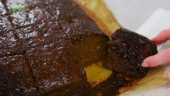 Negresa de post cu nuci - Reteta simpla si gustoasa