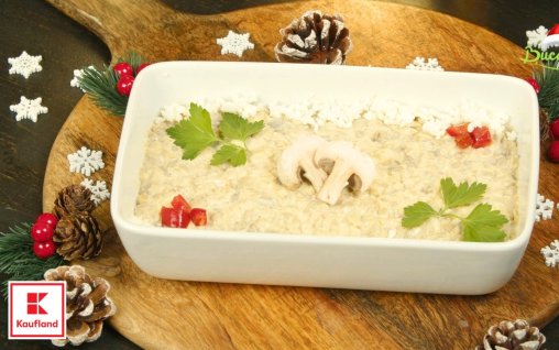 Salată de ciuperci cu maioneză – Aperitivul perfect pentru masa de sărbători, recomandat de Kaufland