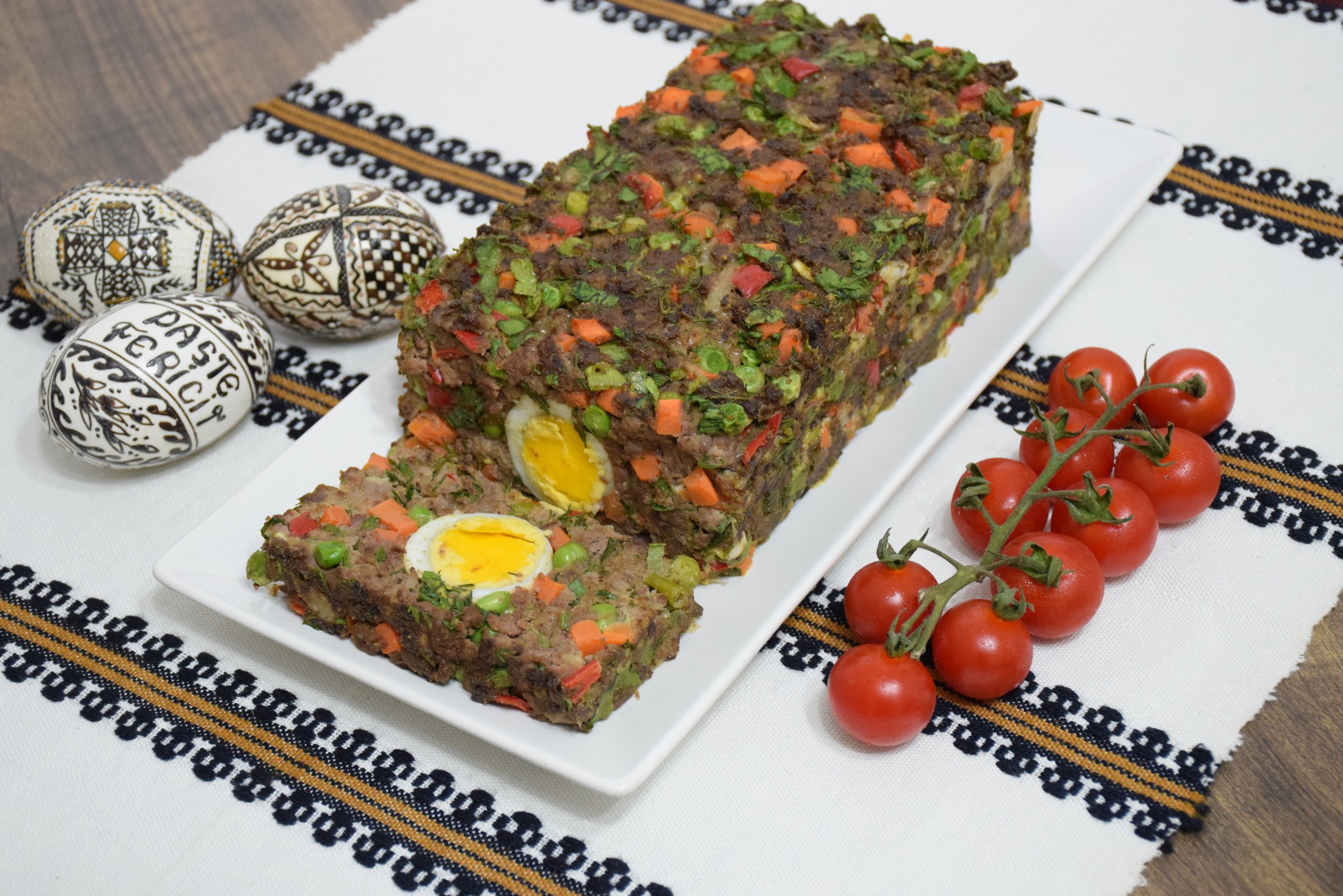 Drob de miel cu legume - Reteta gustoasa de casa