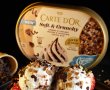 Clătite americane cu fructe, înghețată și topping crunchy -1